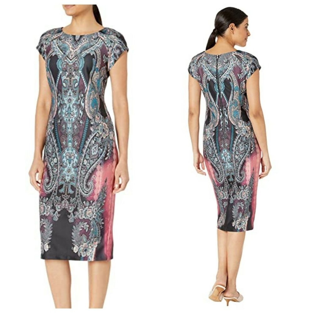 New Anthropologie 8 Eci New York Dusty Rose Dress